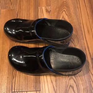 Dansko Black Patent Shoes